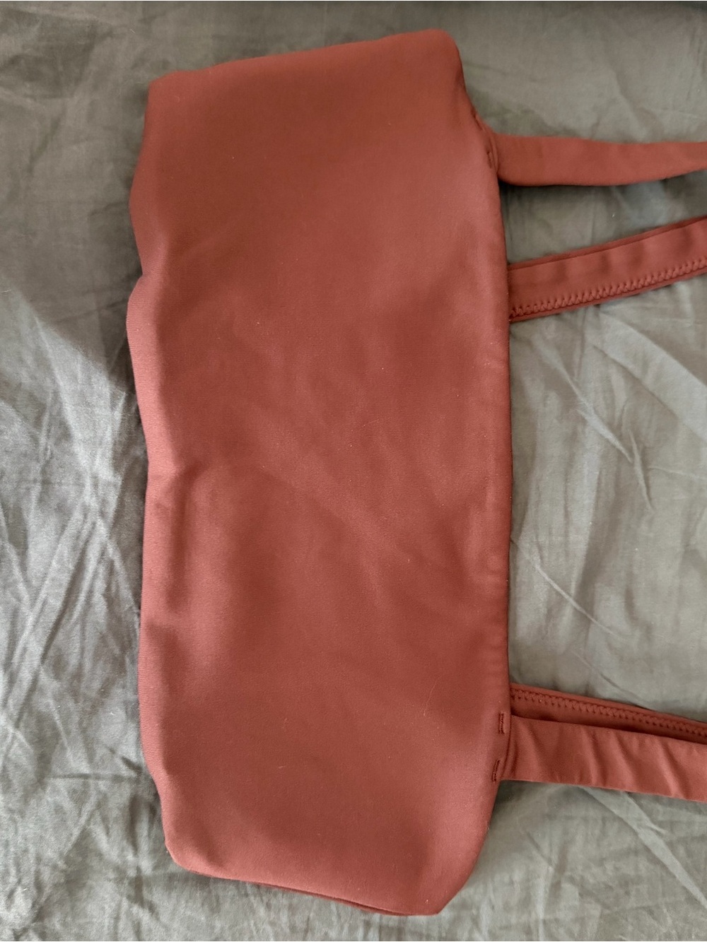 Vuori Eggplant Square Sports Bra
